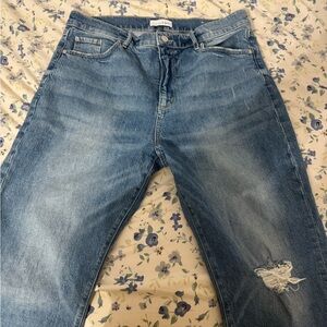 Loft Women’s Distressed Blue Jeans